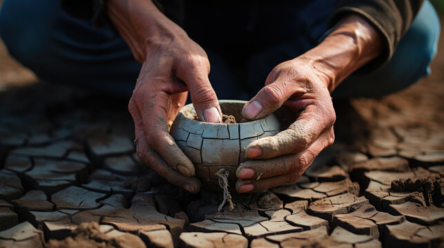 Fragile Sustenance: Nurturing in Parched Lands, Generative AI