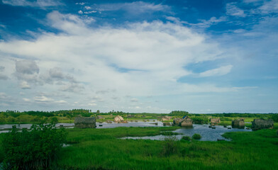 Beautiful view of Dj&egrave;gbadji, Benin