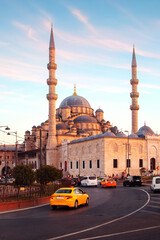 Mosque in the Sultan Ahmet area. Istanbul. Turkey.