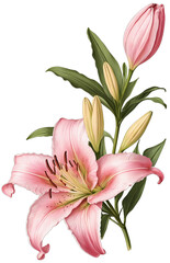 02 pink lily