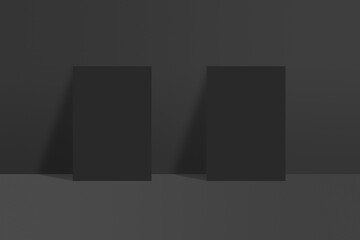 Business Card Poster mock up Photo