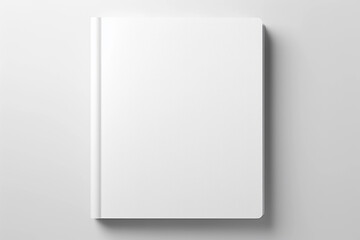 The notepad for writing is isolated on a white background