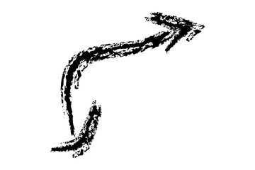 crayon arrows, black simple hand draw doodle sketch
