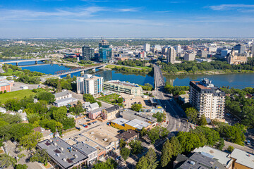 Broadway Avenue Saskatoon Sky View