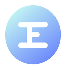 letter e icon