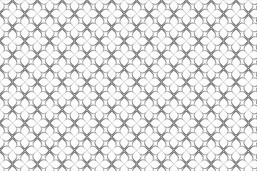 Fototapeta premium Geometric seamless patterns. Abstract vector design of flower for background. Ideals for design cards, invitations card, wallpaper, wrapping paper, floor or wall tiles. Vector illustration EPS 10 File