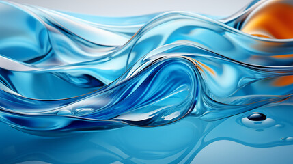 abstract blue liquid backdrop with waves background 16:9 widescreen wallpapers