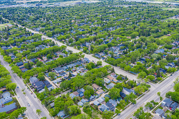 Buena Vista Saskatoon Aerial View