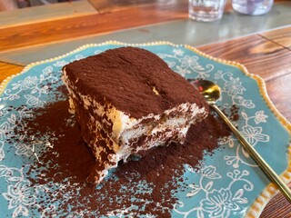 カフェのティラミス