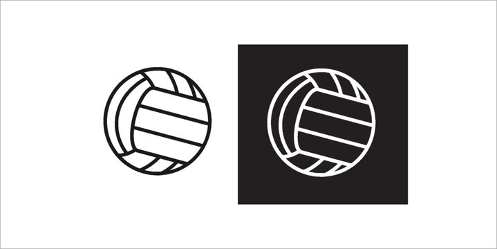 vector image of volley ball