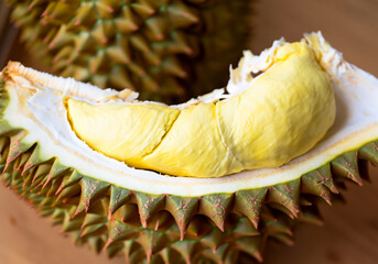 Opened Durian