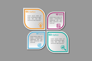 Vector eps infographic element template design