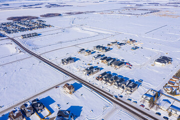 Kensington Saskatoon Aerial Drone View