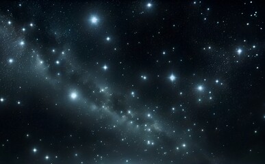 Dark starry night sky wallpaper.