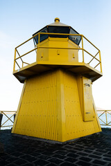 Höfði lighthouse in Reykjavik, Iceland