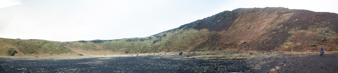 Saxhóll Crater in Iceland