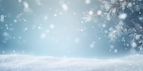Fototapeta na wymiar Frosty elegance. Abstract background of glistening snowflakes and ice crystals perfect for christmas greeting card or winter celebration
