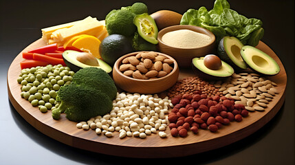  Ingredients or Portfolio Diet of plant-based proteins phytosterols that reduce cholesterol...