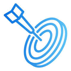 dartboard gradient icon