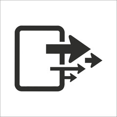 Arrows migrating, Moving icon