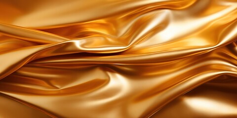 Abstract gold metallic, foil, fabric with geometry, lines material background, seamless wallpaper texture. Great as banner, luxury product cover, happy new year postcard.