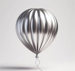 Helium Silver Balloon for Celebrations.