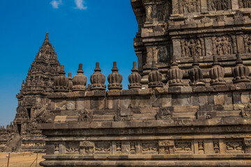 Naklejka premium Candi Prambanan temple, Java, Indonesia