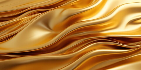 Obraz premium Abstract gold metallic, foil with geometry, lines material background, seamless wallpaper texture. Great as banner, luxury product cover, happy new year postcard.