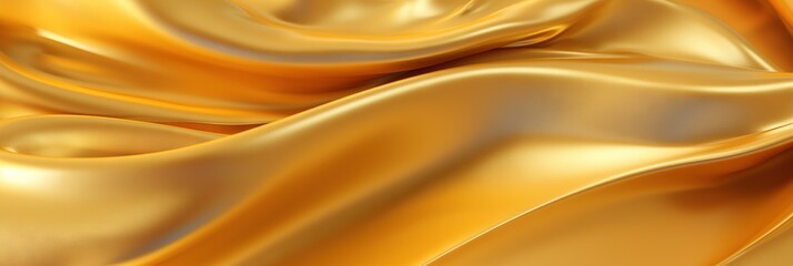 Fototapeta premium Abstract gold metallic, foil with geometry, lines material background, seamless wallpaper texture. Great as banner, luxury product cover, happy new year postcard.