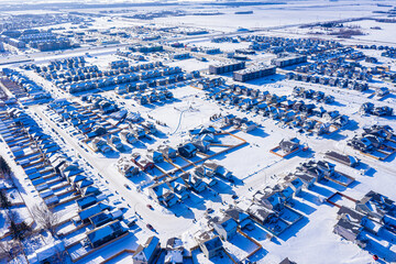 Kensington Saskatoon Aerial Drone View