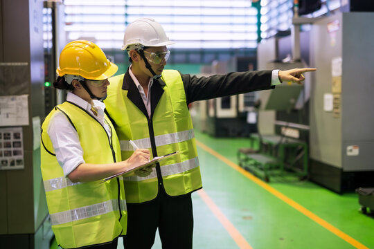 Factory auditor write microchip machinery implement audit result