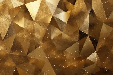 Abstract gold metallic, foil with geometry, lines material background, wallpaper texture. Great as banner, luxury product cover, happy new year postcard.