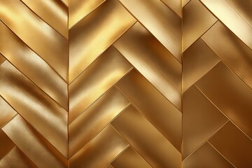 Abstract gold metallic, foil with geometry, lines material background, wallpaper texture. Great as banner, luxury product cover, happy new year postcard.