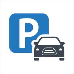 Car parking icon