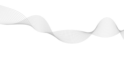 Abstract white background with a glowing abstract waves. Abstract wave element for design. Digital frequency track equalizer, Futuristic background design. Long exposure, Light painting photography.