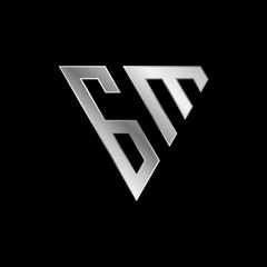 Triangle Letter GM Logo Design