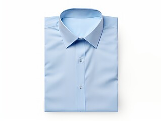 Sophisticated Light Blue Business Shirt: Elevate Your Style! Generative AI