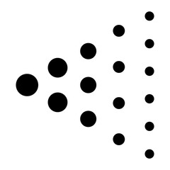 Spray steam icon. Aerosol haze, scatter gas or deodorant cloud. Sprinkle stream pictograms for sanitizer diffuser or spraying water, perfume, paint or deodorant