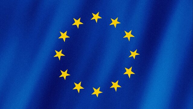 Premium Photo  Eu flag euro flag flag of european union waving