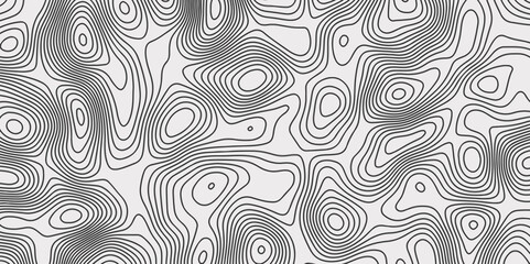 topographic map in contour line light topographic topo contour map and ocean topographic line map. Gradient multicolor wave curve lines banner background design