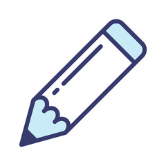 Pencil icon vector on trendy design