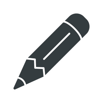 Pencil icon vector on trendy design