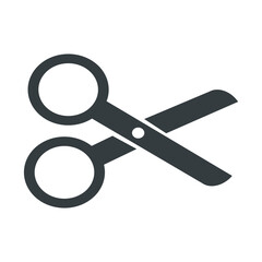 Scissor icon vector on trendy design
