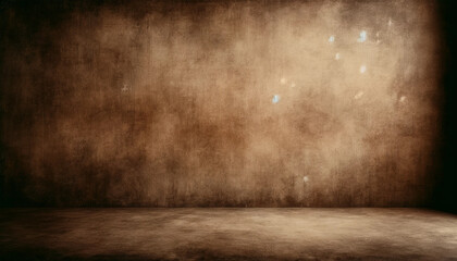 A vintage brown concrete texture that serves as a background. - obrazy, fototapety, plakaty