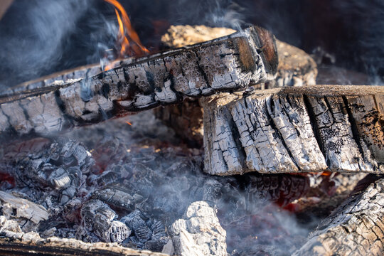 Burning Wood
