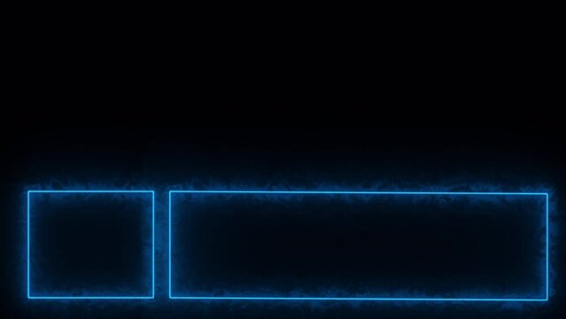 Neon Lower Third animation in Stylish Trendy color for a title, TV news, and news channels. Easy to use - 4k - Alpha Channel. Drag and Drop.