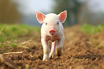 pig close up photo