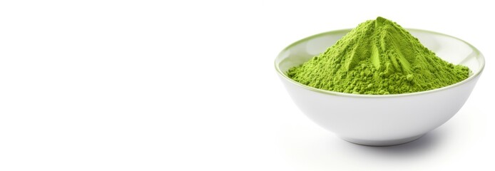 Obraz premium Aromatic Green matcha cup. Cup fresh healthy. Generate Ai