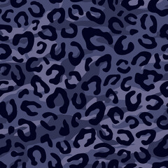 Leopard animal skin texture on abstract camouflage background