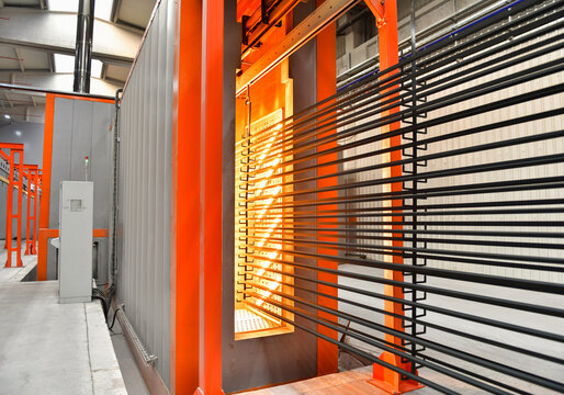 Electro Static Powder Coating Oven